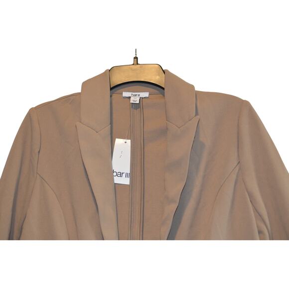 BAR III Women's Casual Blazer Stretch Jacket in Warm Ginger Tan - Picture 3 of 4